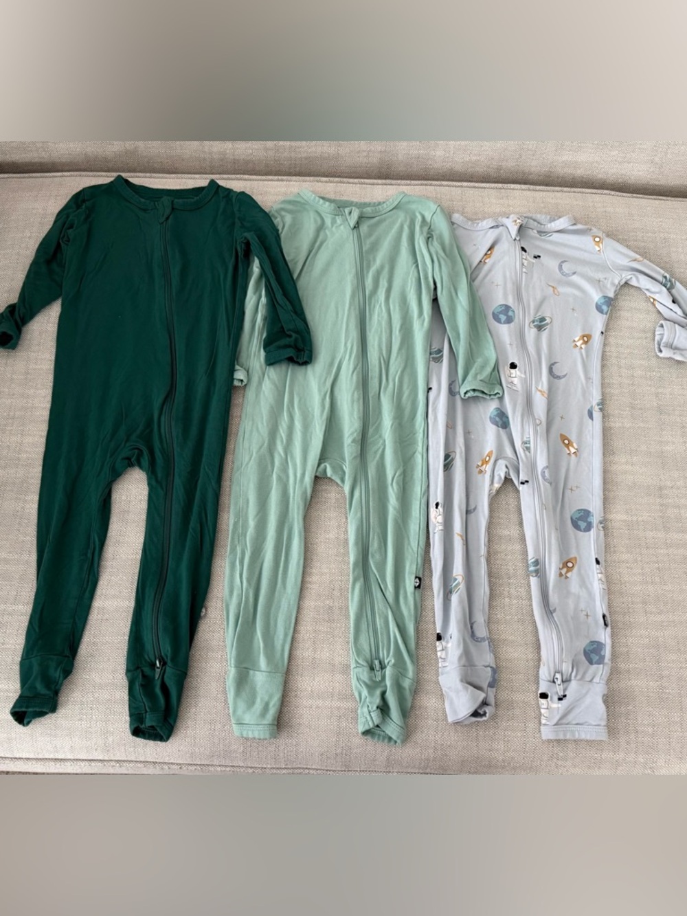 Lot of 3 - Kyte Baby rompers - 2T